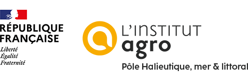 Logo du Pôle Halieutique, mer & littoral de l'Institut Agro